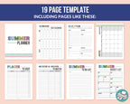 PLR Summer Planner Template