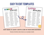 PLR Easter Egg Coupons - 3 Page Canva® Template