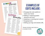 PLR Travel Journal for Kids - 9 Page Canva® Template