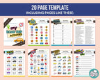 PLR Road Trip Games for Kids - 20 Page Canva® Template